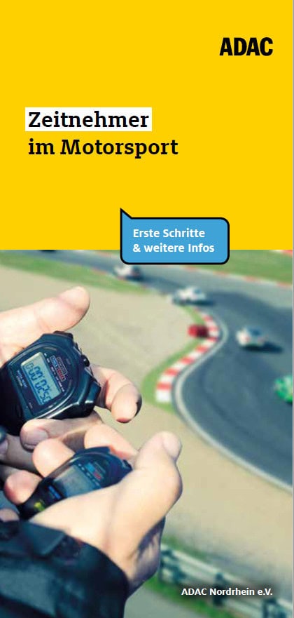 Deckblatt Flyer Zeitnehmer