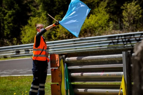 Abschied an der Rennstrecke beim Motorsport im ADAC Nordrhein.