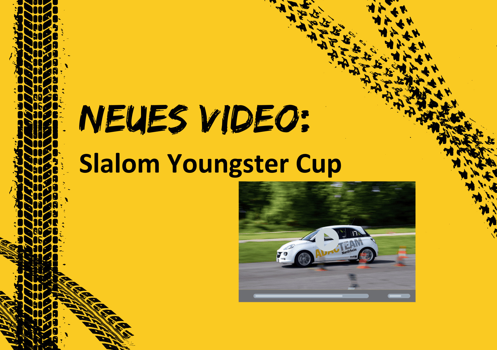 Rennwagen im ADAC Nordrhein bei Motorsport im Slalom Youngster Cup.